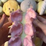 Pastel Bubble Squishy — close-up during pressing